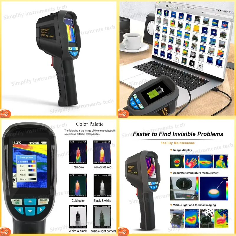 Thermal Imaging Camera 256X192 - Тепловизионная камера RX-350 с разрешением 256x192,
