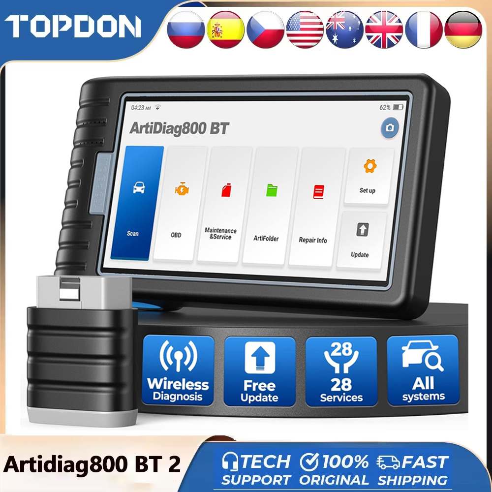 Topdon Tc001 Thermal Camera - TOPDON ArtiDiag800 BT – автомобильный диагностический