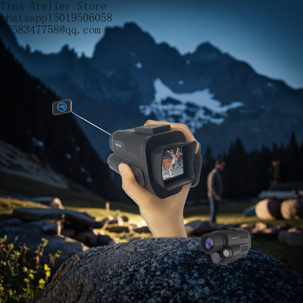 Тепловизионный монокуляр Z9001 – обзор и цена Thermal Scope Night Vision Monocular