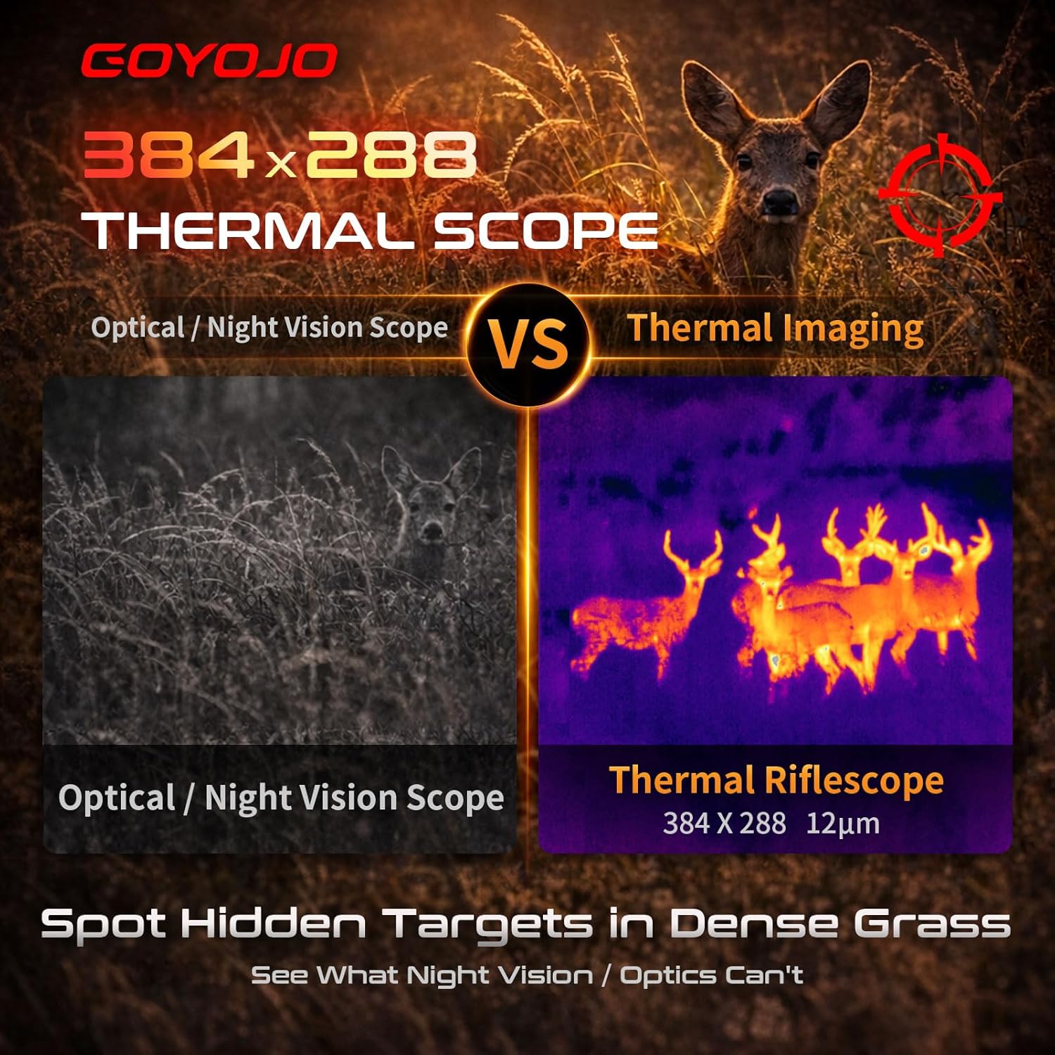 Тепловизионный прицел GOYOJO 3 – обзор и цена Hunting Thermal Imaging Scope