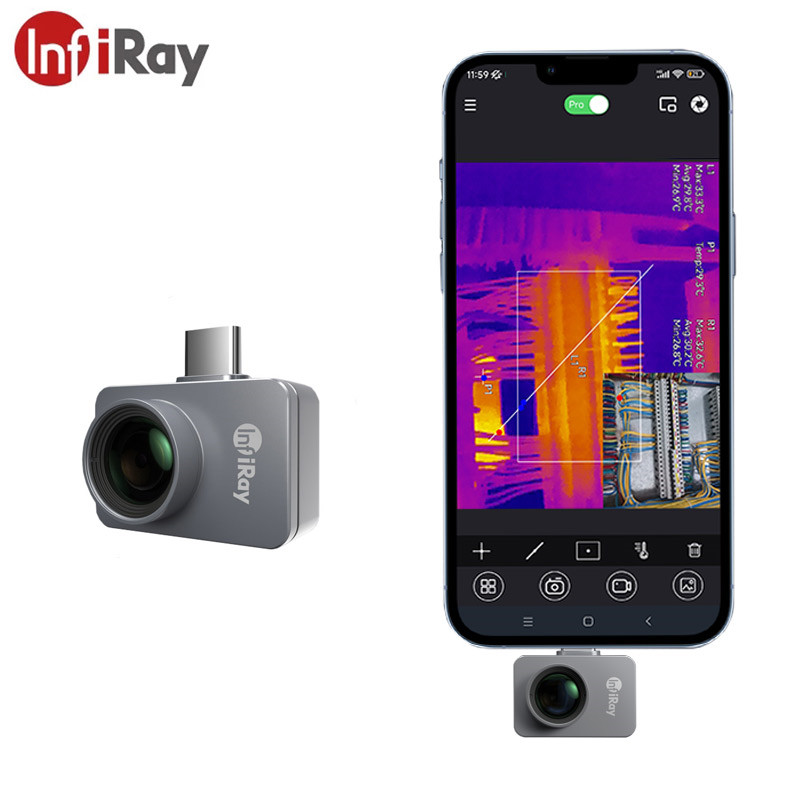 Тепловизионная камера Infiray  – обзор и цена Infiray P2 Pro Macro Lens